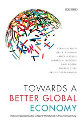 Towards a Better Global Economy: Policy Implications for Global Citizens in the 21st Century 