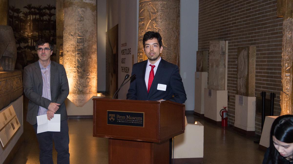 Joel Popkin Graduate Student Teaching Prize in Economics presented to Alejandro Sanchez