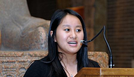 Kathy Qian won the Lawrence R. Klein Prize for Outstanding Research by an Undergraduate.