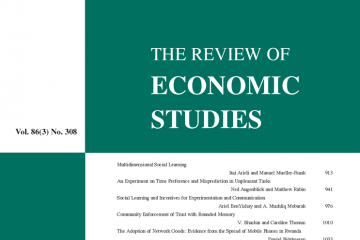 Publications | Department Of Economics